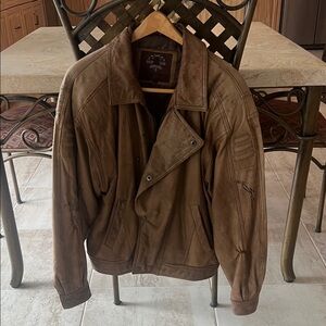 Z Cavaricci Jacket Motorcycle Coat Full Zip Pocket